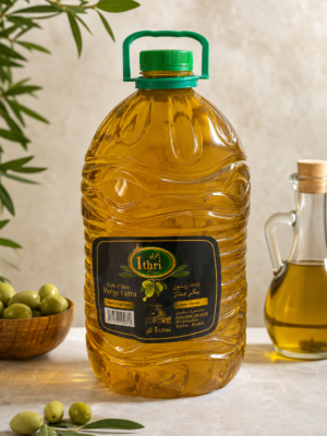Huile d’Olive Extra Vierge Ithri – Qualité Supérieure 5l