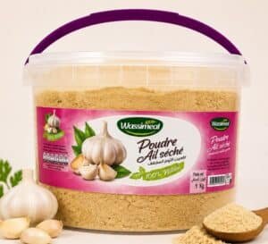 Poudre d’Ail Séché 100% Naturelle – Wassimeal