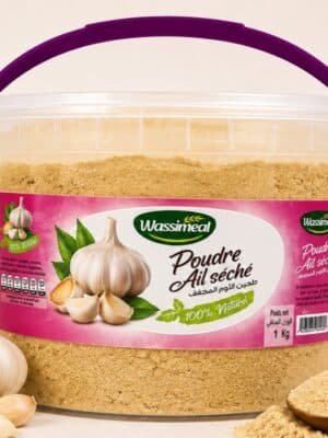 Poudre d’Ail Séché 100% Naturelle – Wassimeal