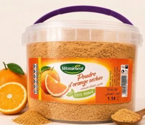 Poudre d’orange séchée 100% naturelle – Wassimeal