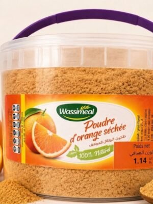 Poudre d’orange séchée 100% naturelle – Wassimeal