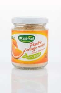 Poudre d’orange séchée 100% naturelle – Wassimeal 100g