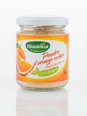 Poudre d’orange séchée 100% naturelle – Wassimeal 100g