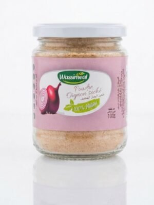 Poudre d’oignon séché 100% naturelle – Wassimeal 100g