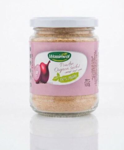 Poudre d’oignon séché 100% naturelle – Wassimeal 100g