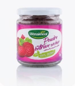 Poudre de betterave séchée 100% naturelle – Wassimeal 95g