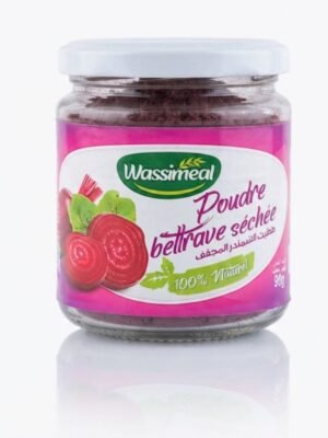 Poudre de betterave séchée 100% naturelle – Wassimeal 95g