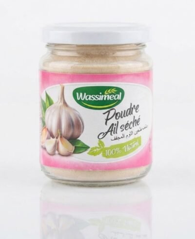 Poudre d’Ail Séché 100% Naturelle – Wassimeal 100g