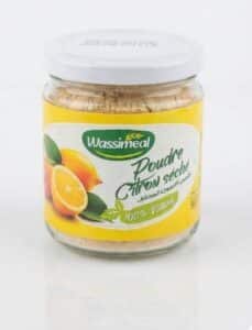 Poudre de citron séché 100% naturelle – Wassimeal 100g