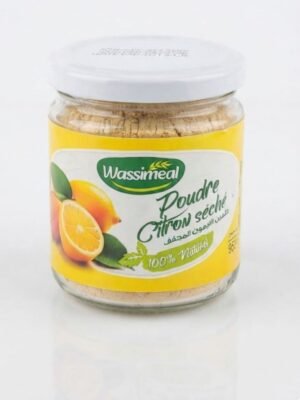 Poudre de citron séché 100% naturelle – Wassimeal 100g