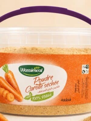 Poudre de carotte séchée 100% naturelle – Wassimeal